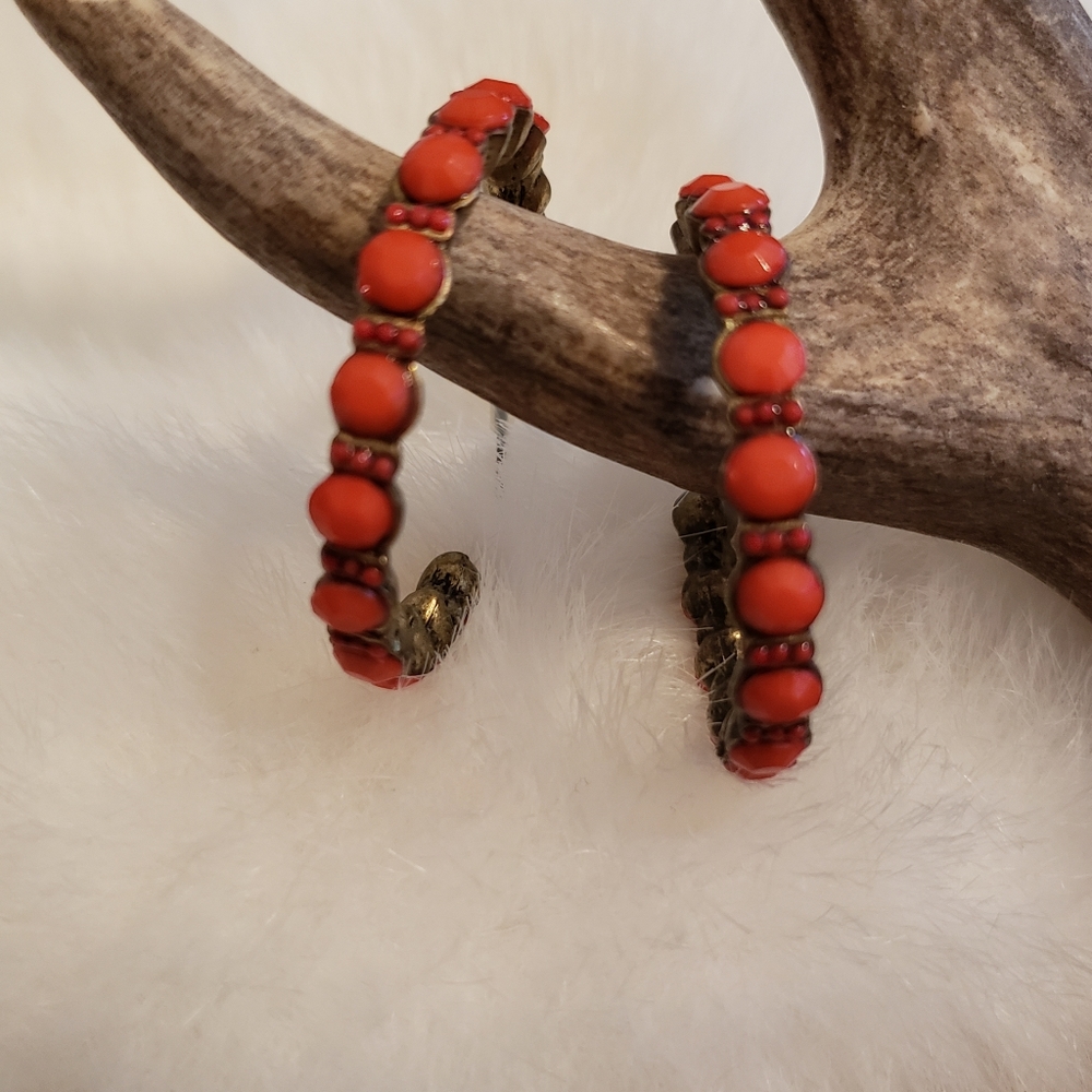 Hoop earrings